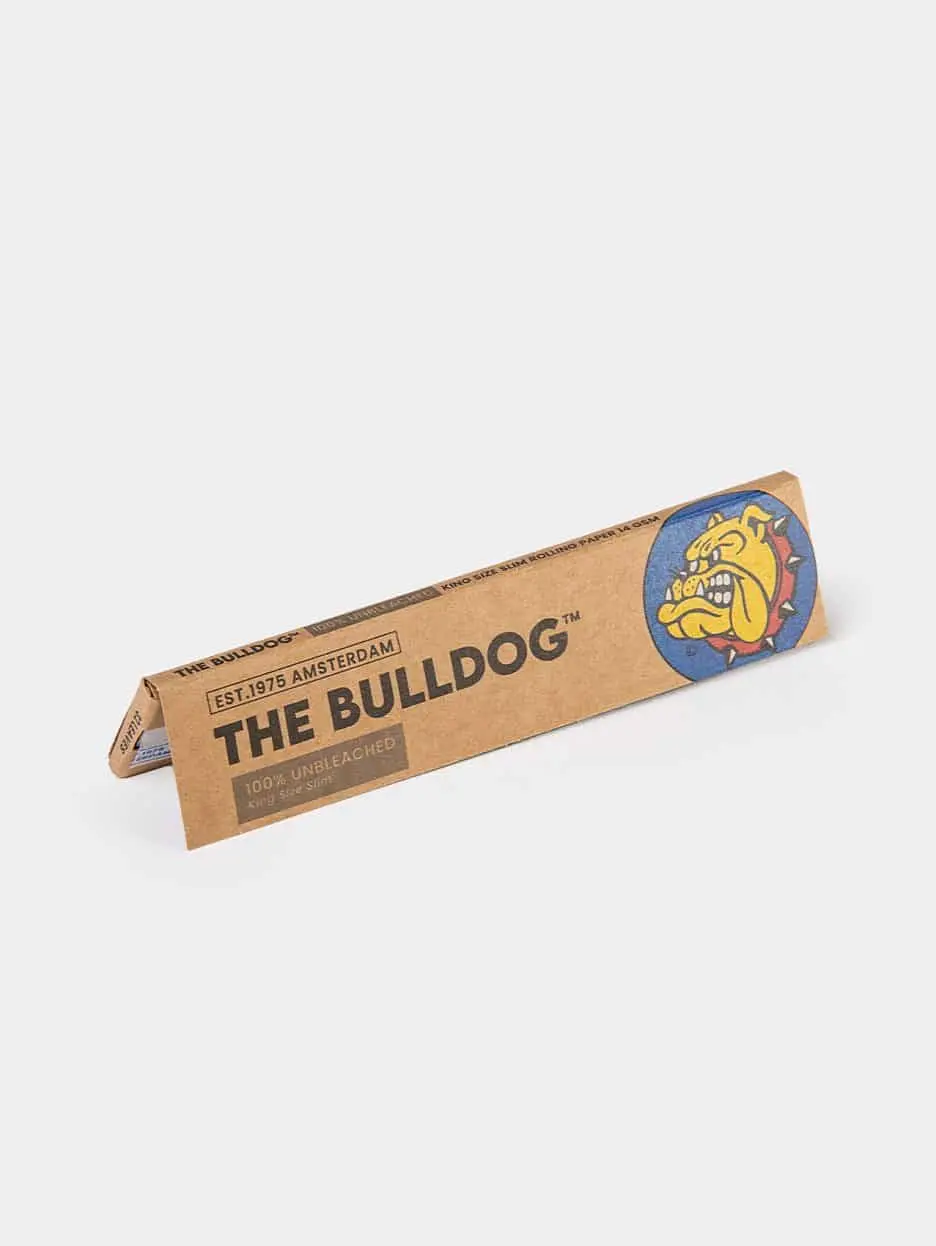 The Bulldog Slim nevybielené papieriky na balenie