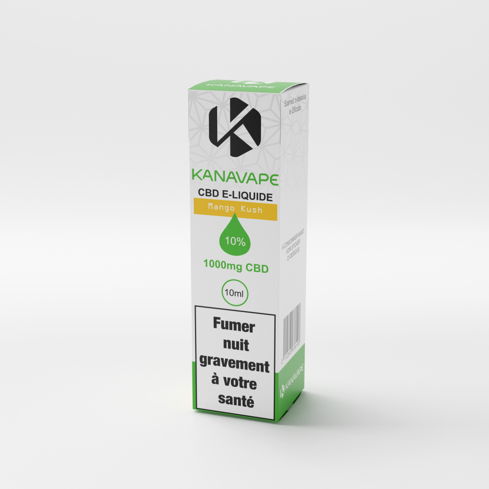 Kanavape Mango Kush vloeistof, 10 %, 1000 mg CBD