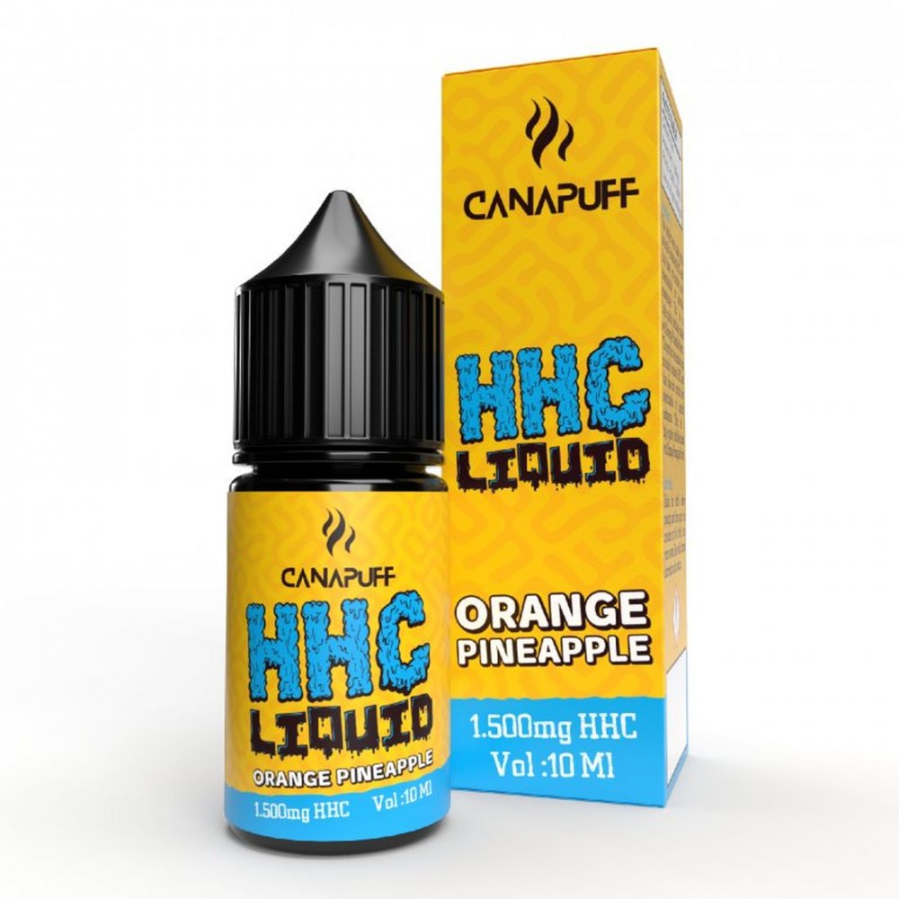 CanaPuff HHC Vloeibaar Orange Pineapple, 1500 mg, 10ml