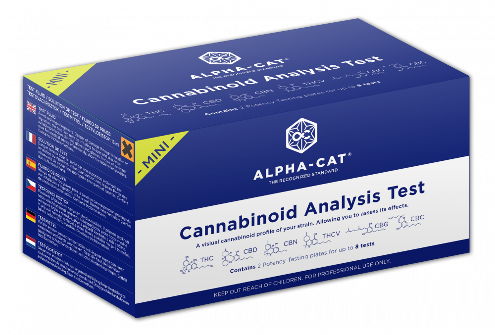 Alpha-CAT Test analýzy kanabinoidov - MINI kit