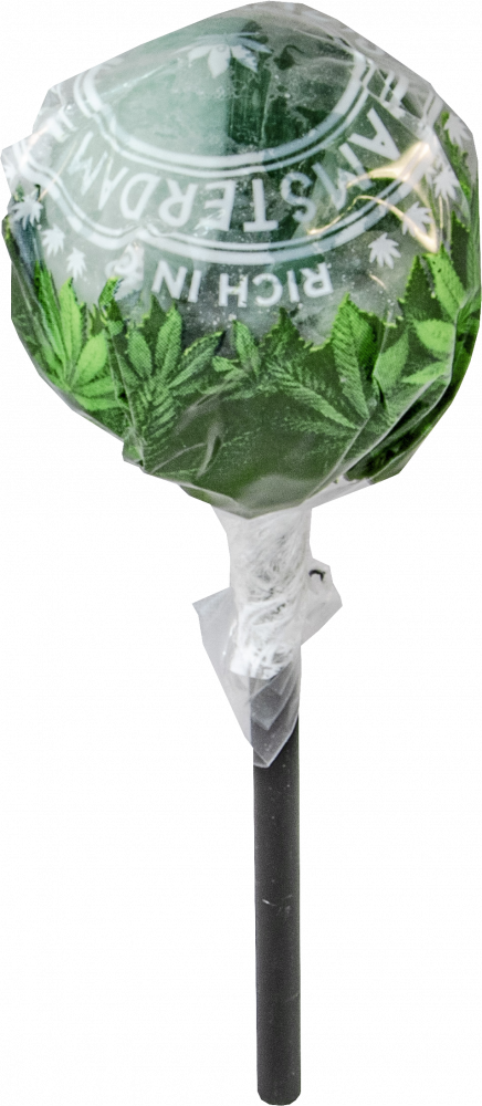 Cannabis Watermelon Kush Lollies – výstavný kartón (70 lízaniek), 1260 g