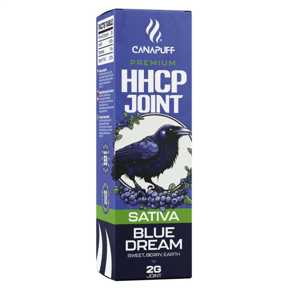 CanaPuff HHCP Preroll Blue Dream, 65% HHCP, 2 g