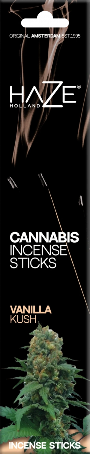 Haze Cannabis vonné tyčinky Vanilla Kush