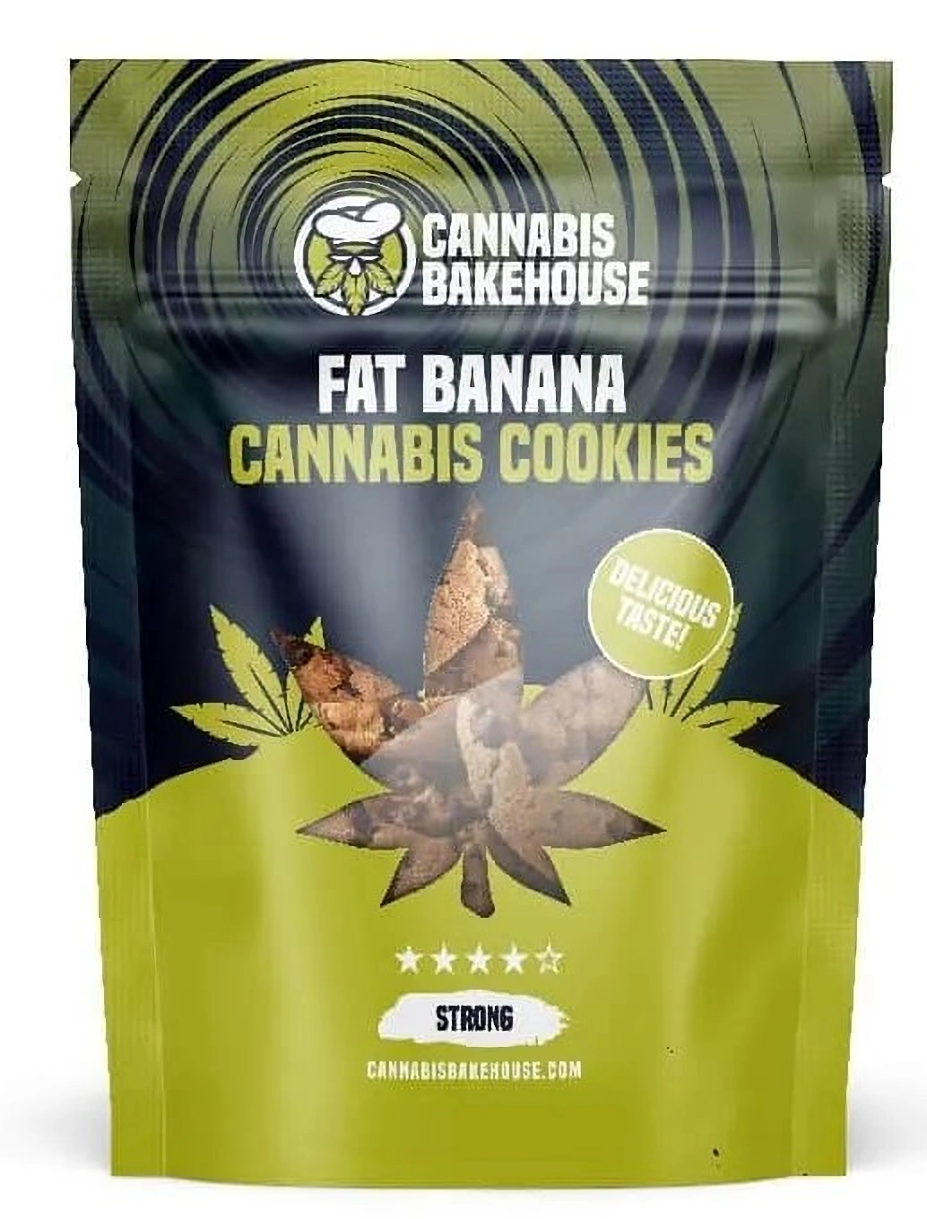 Cannabis Bakehouse Cannabis Cookies Tučný banán, 115 g