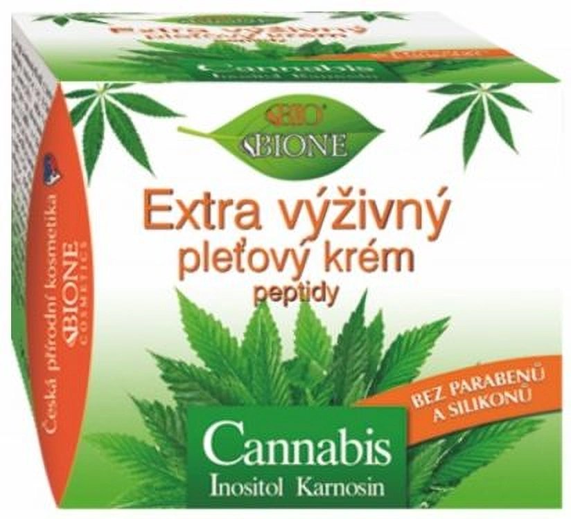 Bione Extra výživný krém na tvár Cannabis, 51 ml