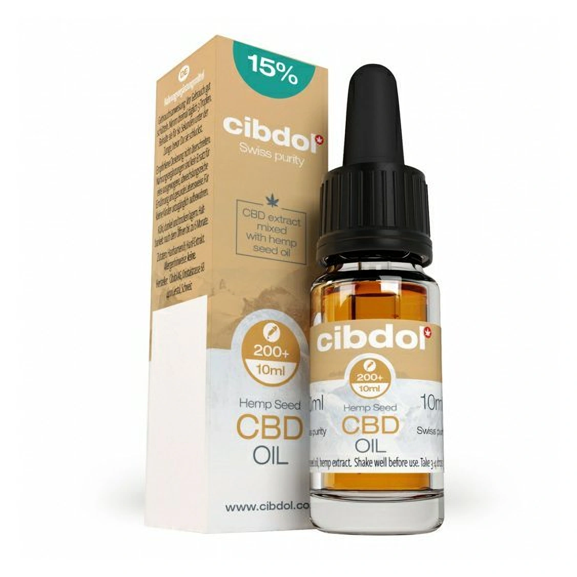 Cibdol Hennepolie 15% CBD, 1380 mg, 10 ml
