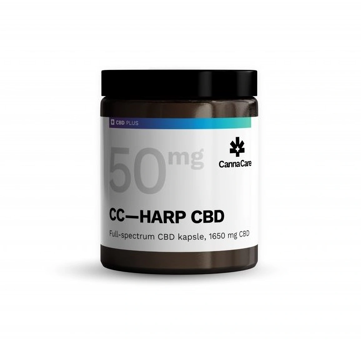 CannaCare Capsules CC - HARP CBD gelimiteerde editie, 1650 mg