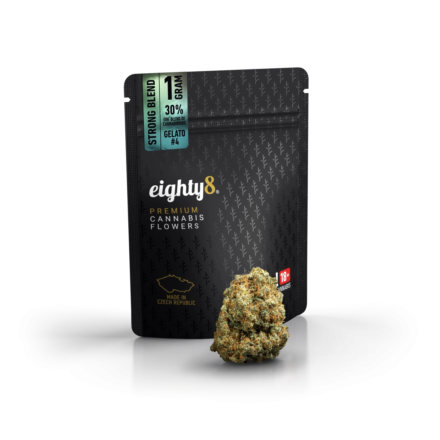 Eighty8 E8High Kvety Gelato #4, 1 - 3,5 g 3,5 gramu