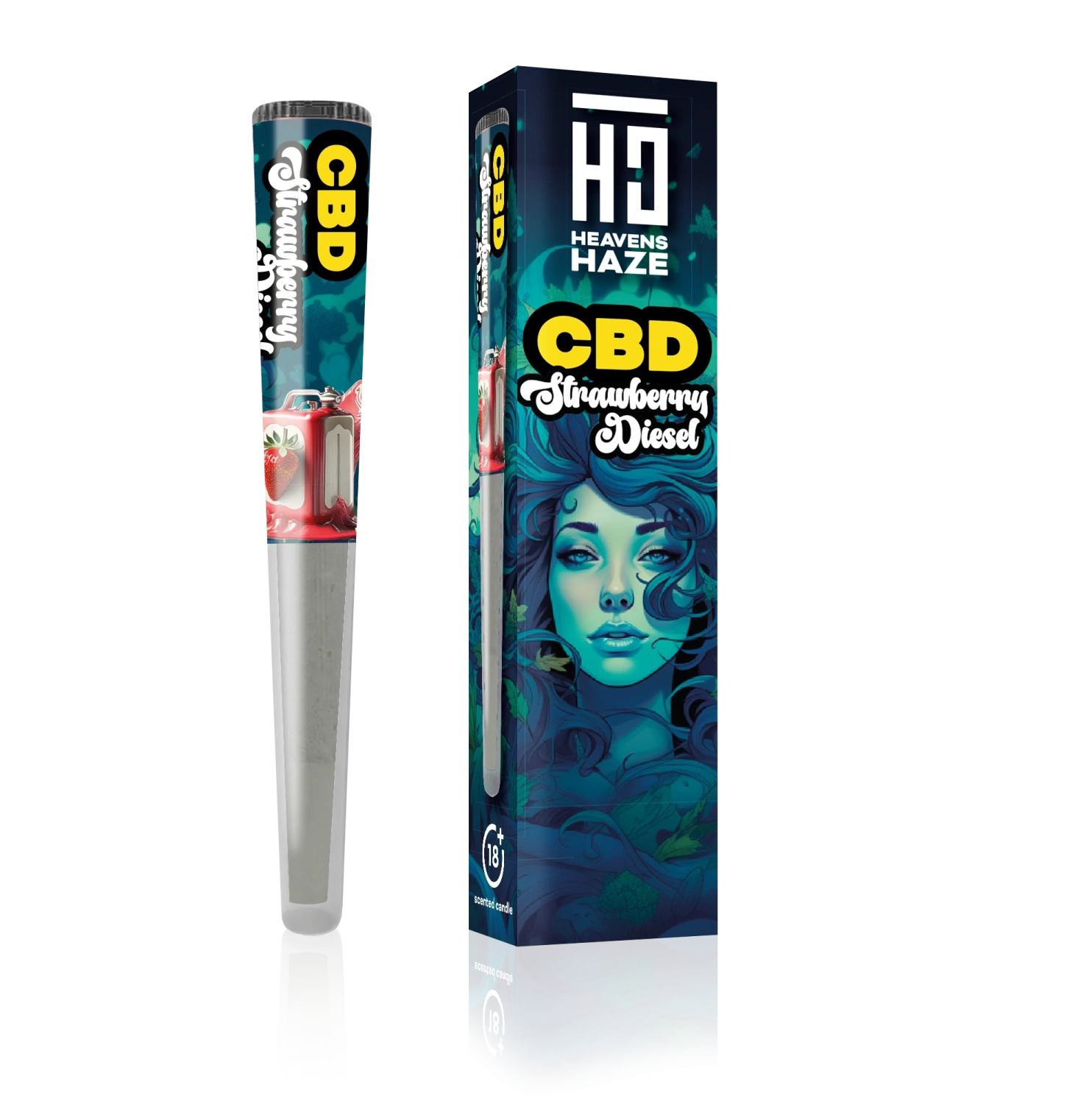 Heavens Haze CBD Pre-Roll Strawberry Diesel, 1 g