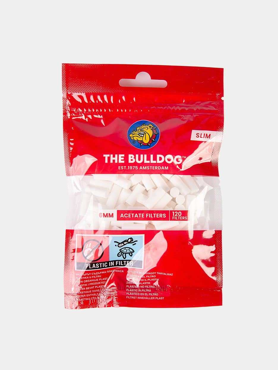 The Bulldog acetatne filtrske konice, 120 kosov