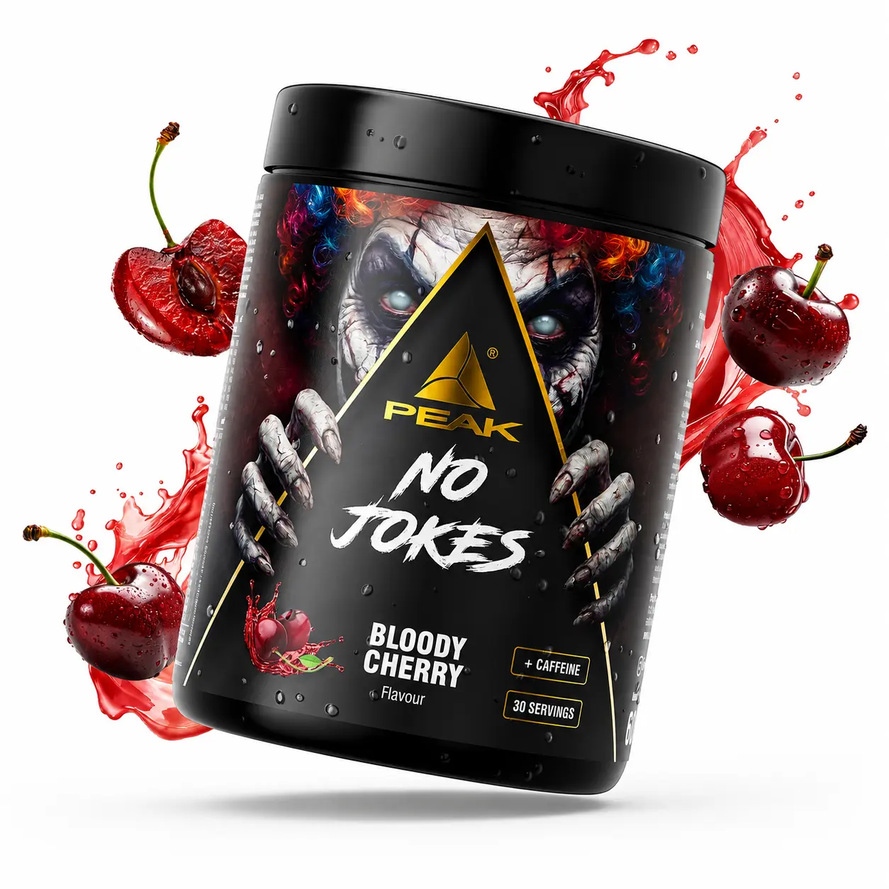 Peak No Jokes pojačivač 600 g Bloody Cherry