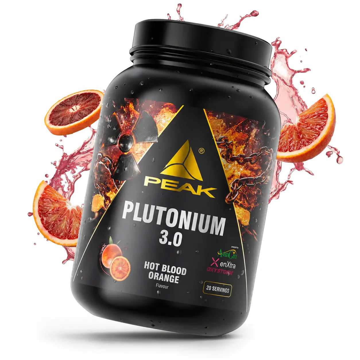 Peak Plutonium 3.0 Booster 1054g Hot Blood Orange