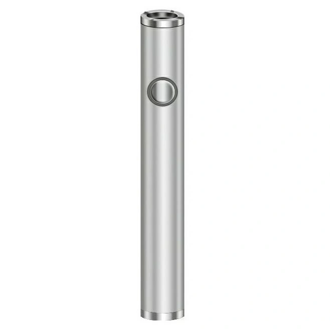 Baterija za CBD kartušu, 380 mAh, 510 navoj, USB punjač, srebrna