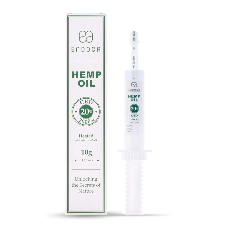 Endoca Hennepextract 2000 mg CBD (20%), 10 g