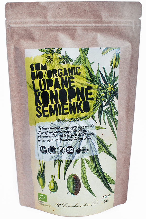 SUM Konopné semienko lúpané, 500 g