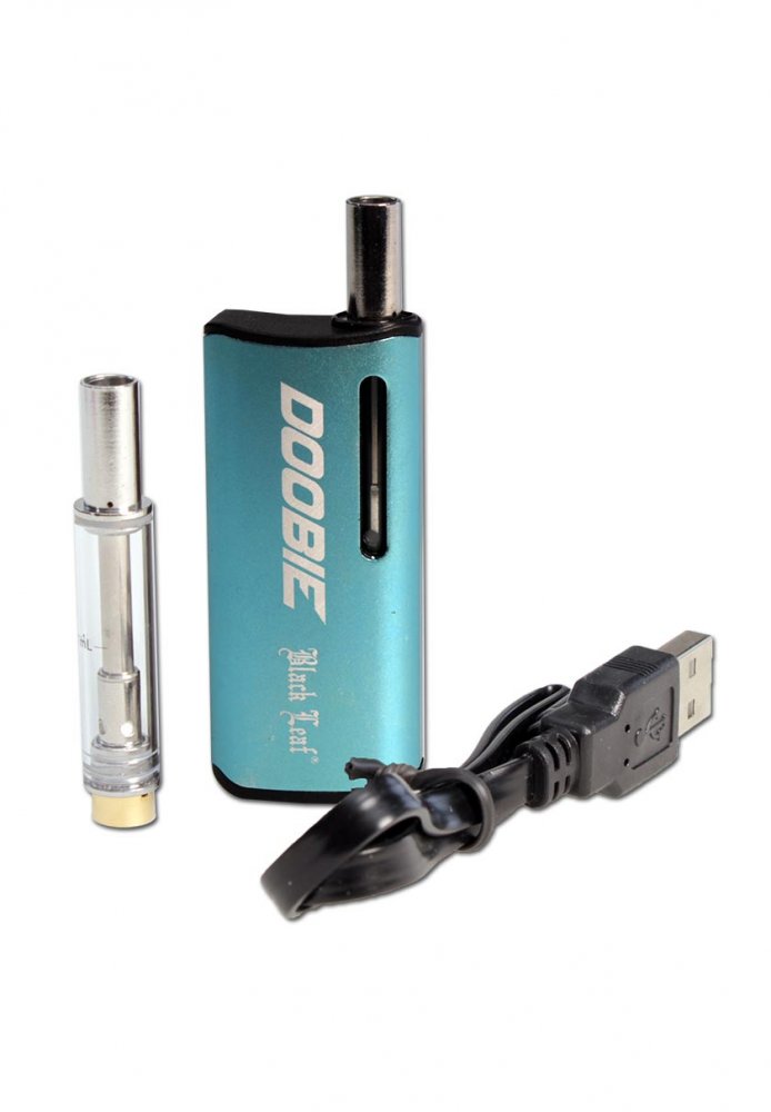 Black Leaf Doobie Vaporizer - Lichtblauw