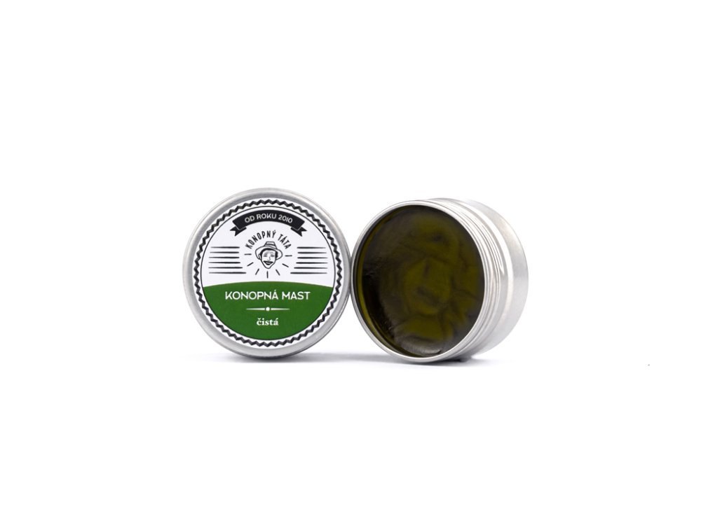 Konopný Táta Reise Hanfsalbe pur, 17 mg CBD, 15 ml