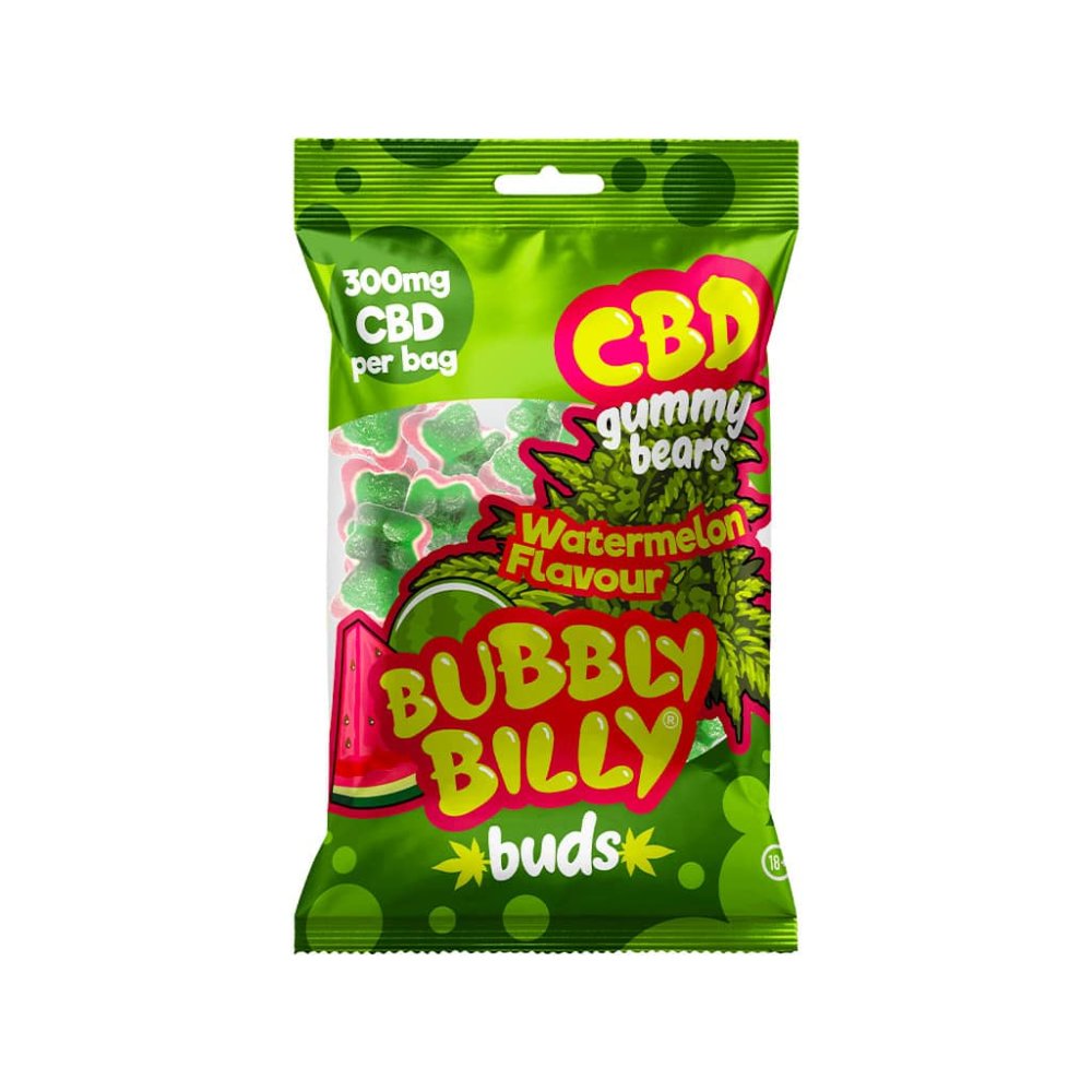 CBD-gummyberen met watermeloensmaak (300 mg)