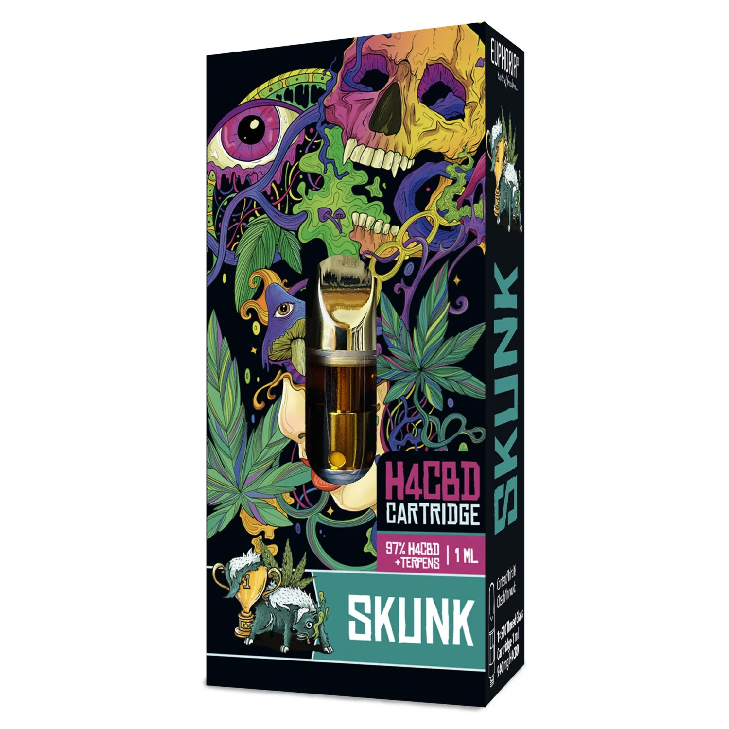 Euphoria H4CBD-patroon Skunk, H4CBD 97%, 1 ml