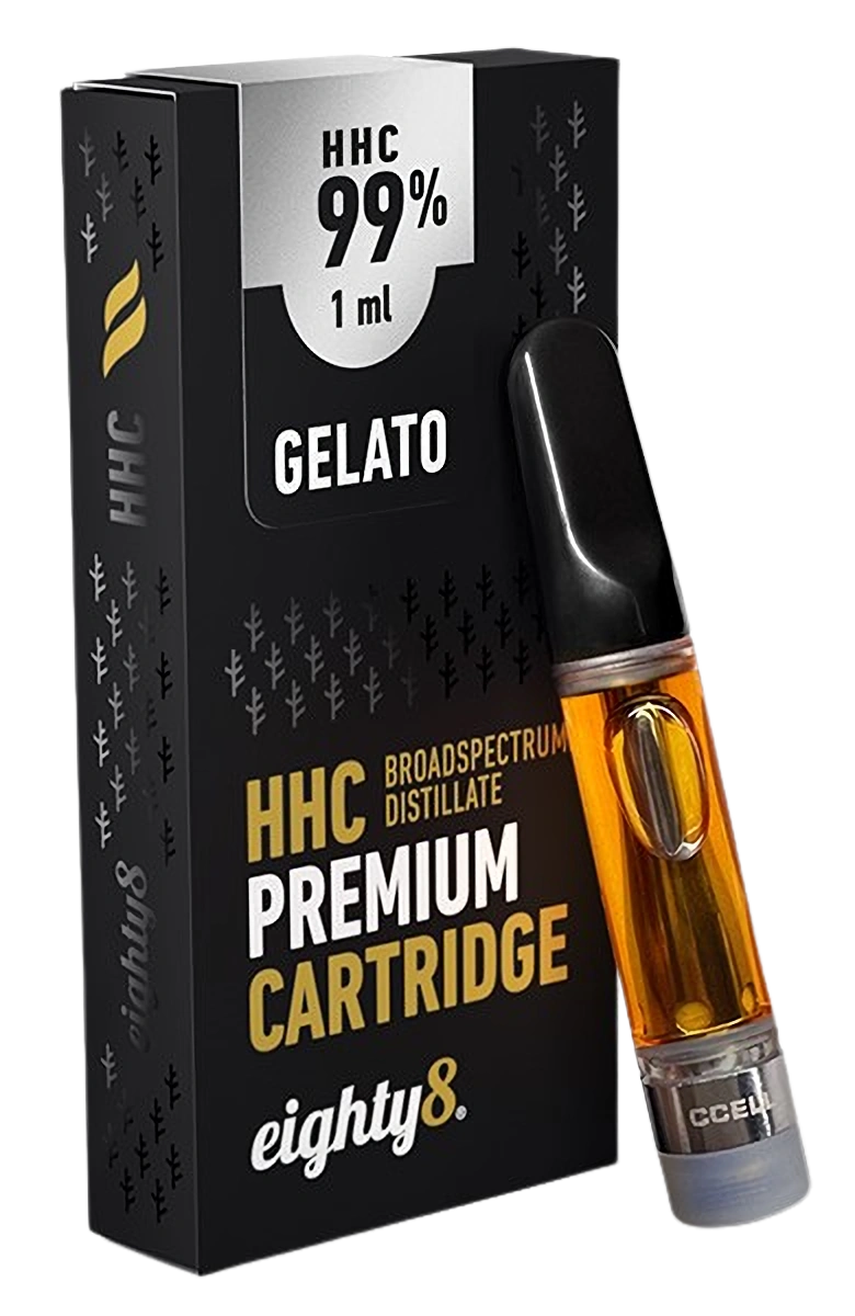 Eighty8 HHC-patroon Gelato - 99 % HHC, 1 ml