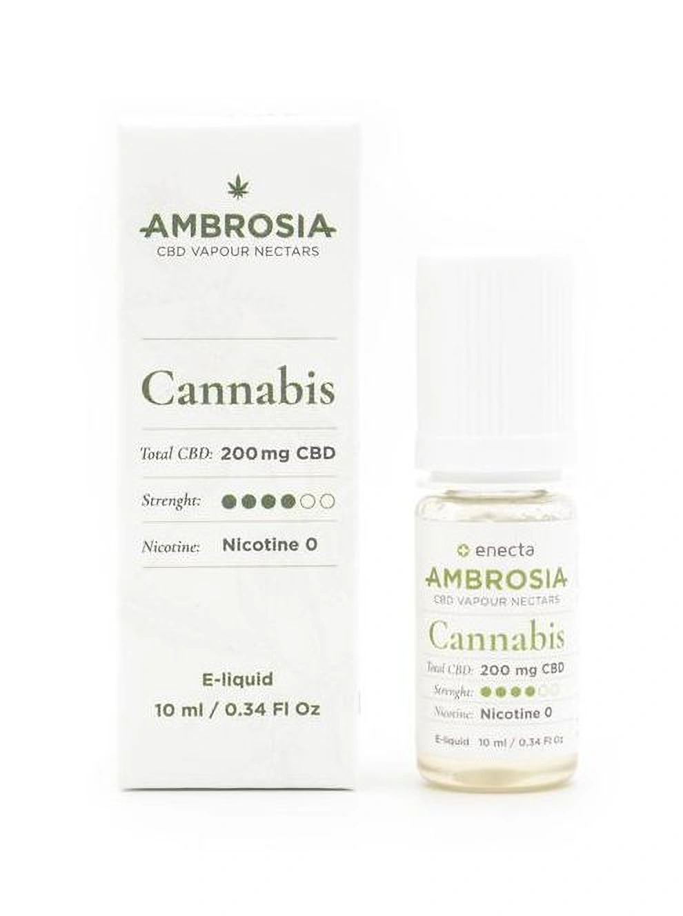 Enecta Ambrosia CBD Vloeibare Cannabis 2%, 10 ml, 200 mg