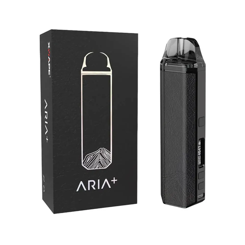 XVape ARIA+ Dry Herb & Wax Vaporizér Gothic Black