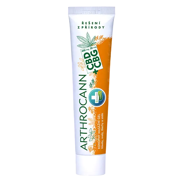 Annabis Arthrocann konopný gél s CBD a CBG, 75 ml