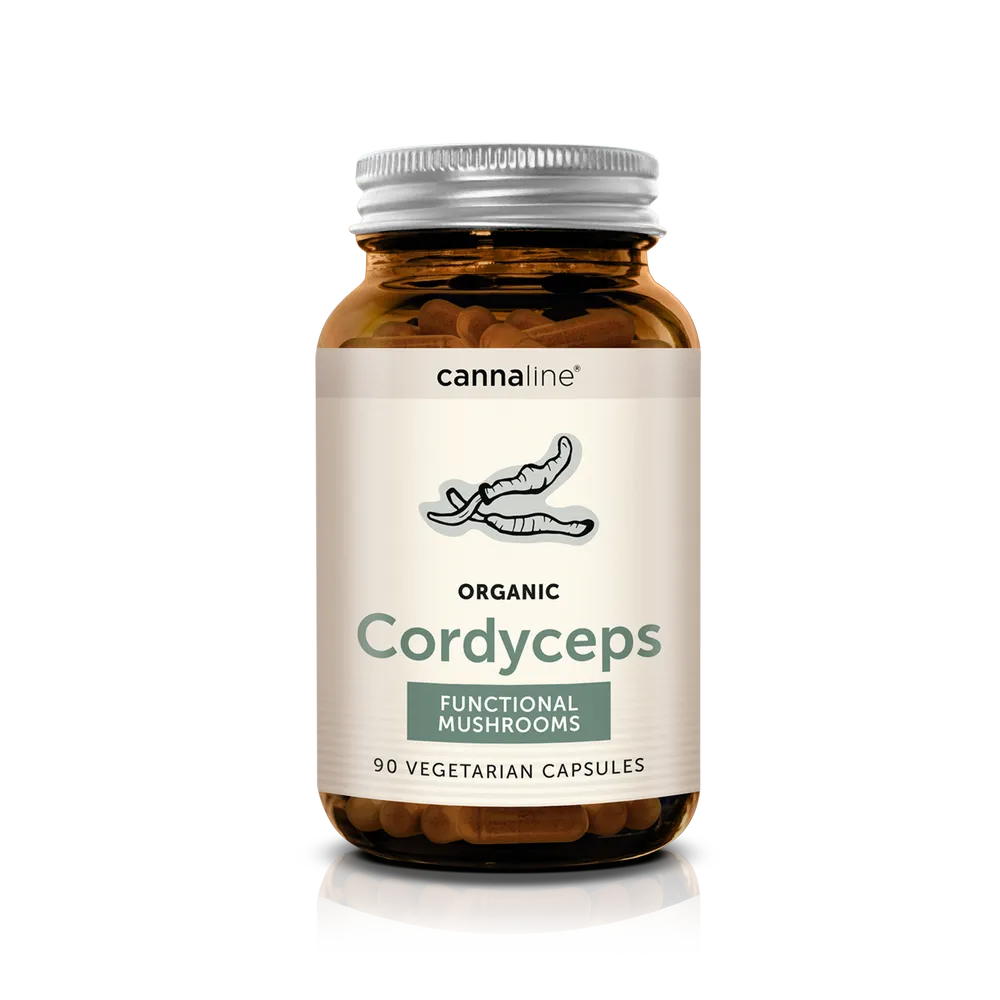 Cannaline Cordyceps funkční houby (90 kapslí)