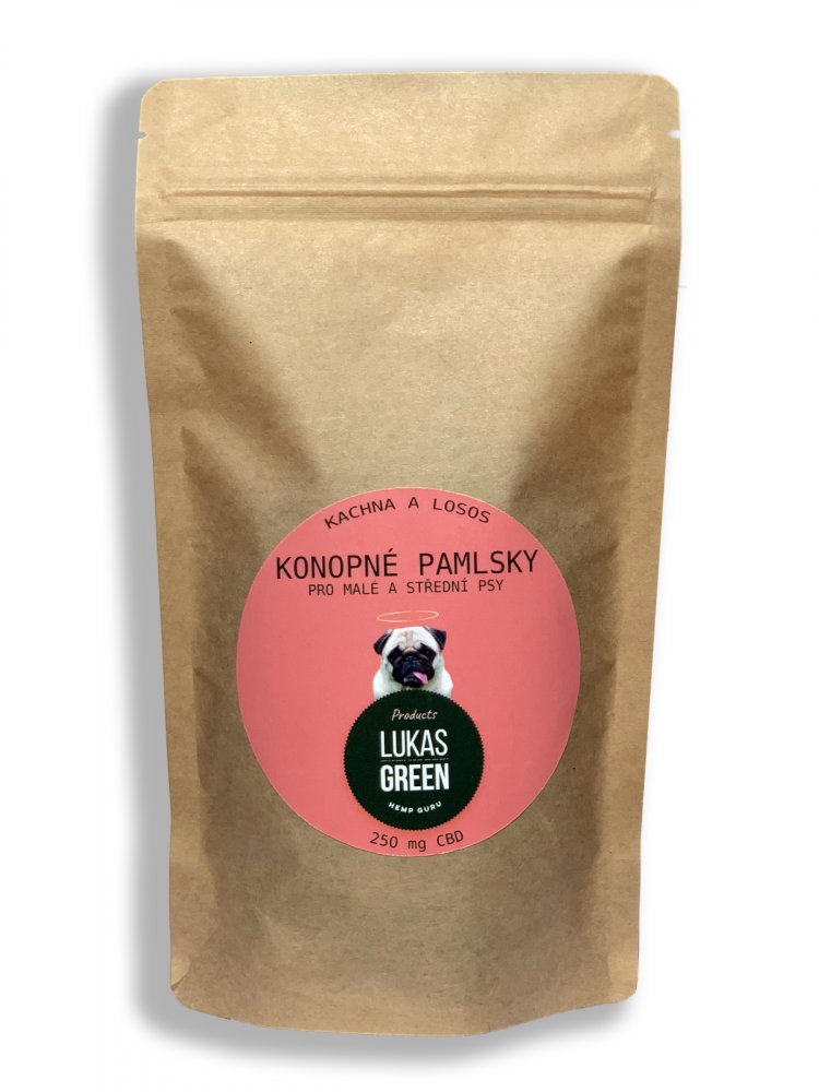 Lukas henneptraktaties voor middelgrote en kleine honden 200g, 250mg CBD