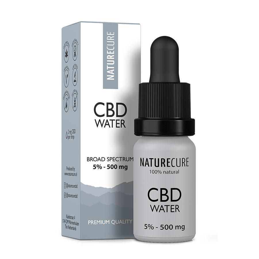 Nature Cure CBD rozpustný vo vode 5%, 10 ml, 500 mg
