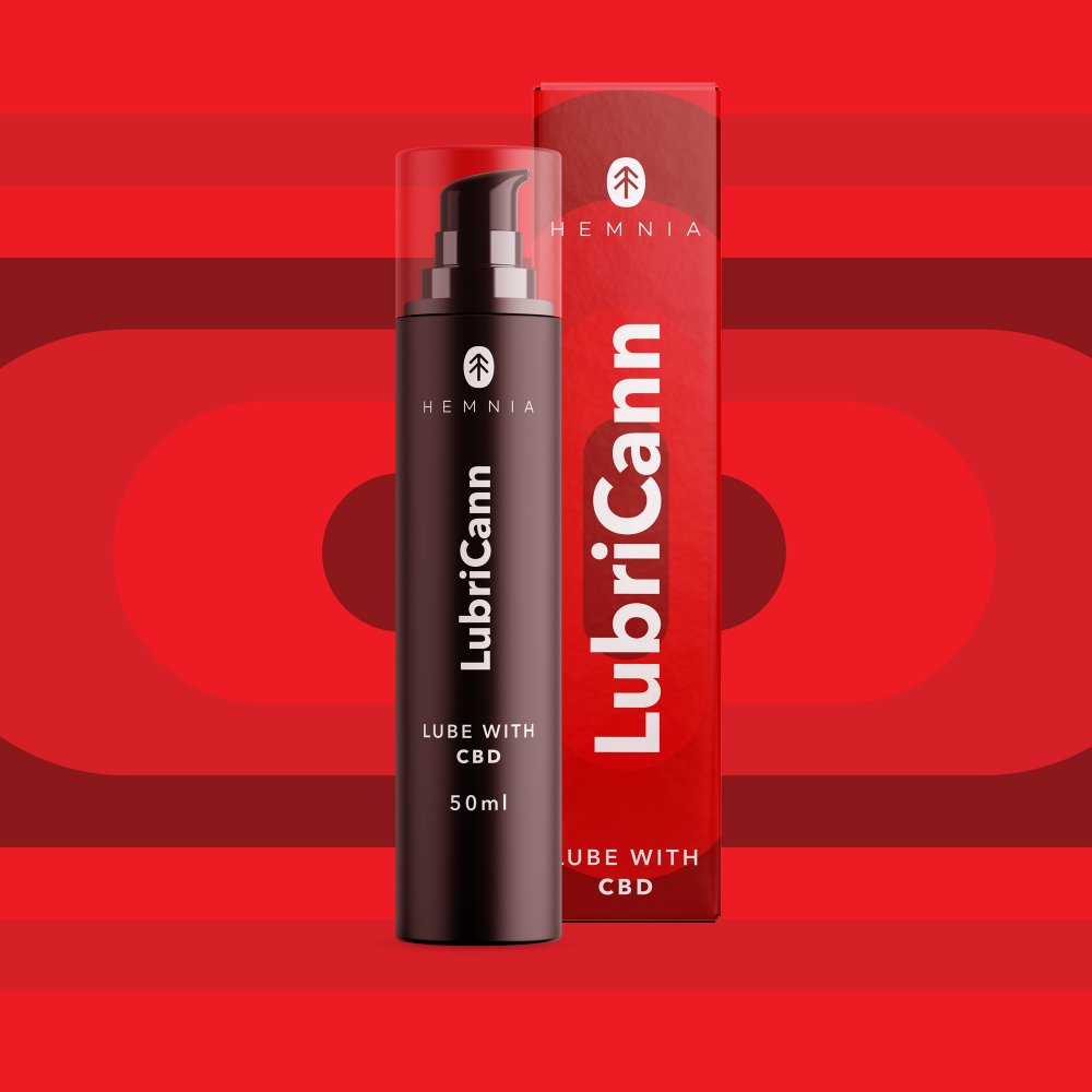 Hemnia LubriCann - CBD intímny gél, 50 ml