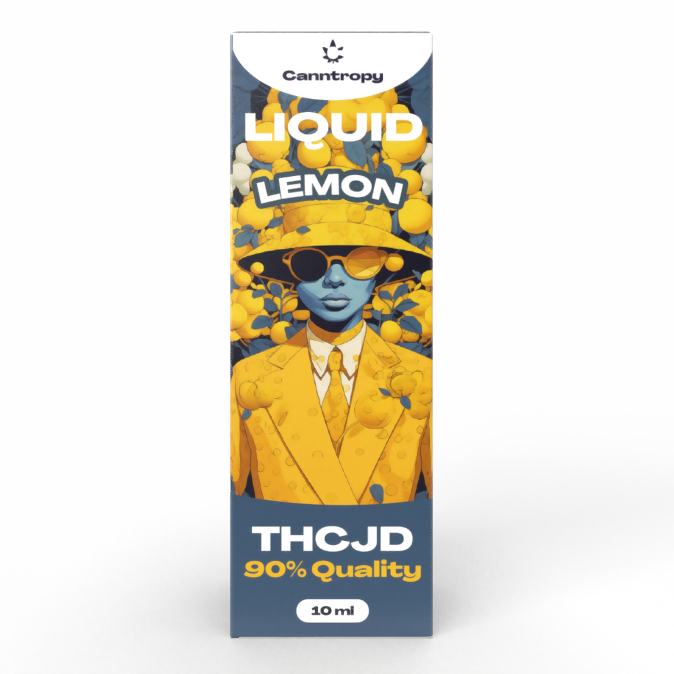 Canntropy THCJD Vloeibare Citroen, THCJD 90% kwaliteit, 10ml
