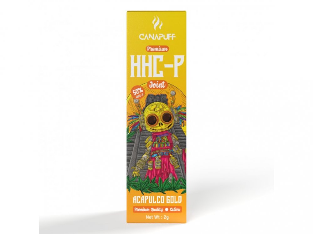 CanaPuff HHCP Prerolls Acapulco Goud 50 %, 2 g