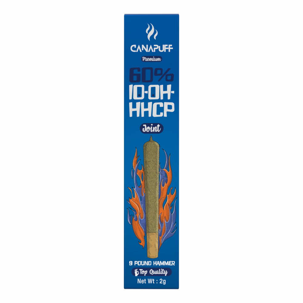 CanaPuff 10-OH-HHCP voorgedraaid 9 pond hamer, 10-OH-HHCP 60%, 2 g