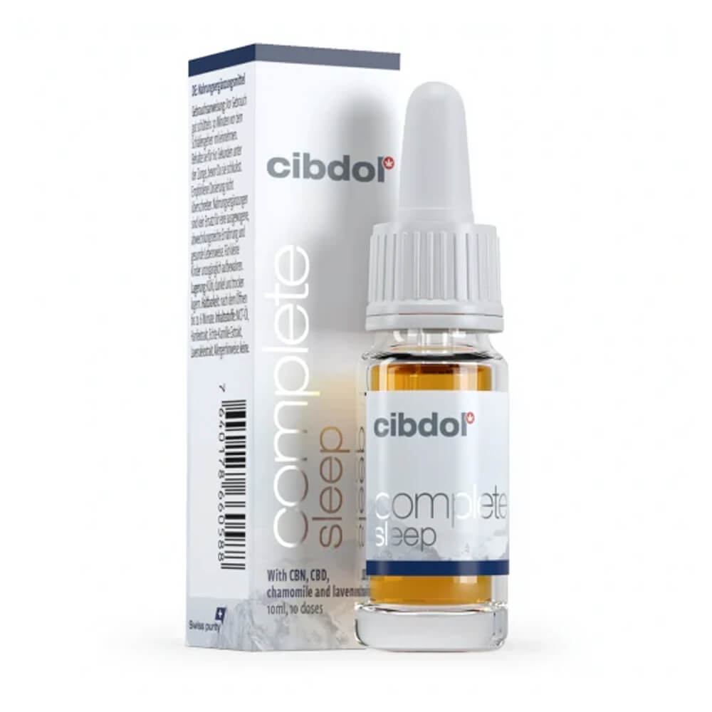 Cibdol Hennepolie Complete Slaap 2,5% CBD + 5% CBN, 30 ml