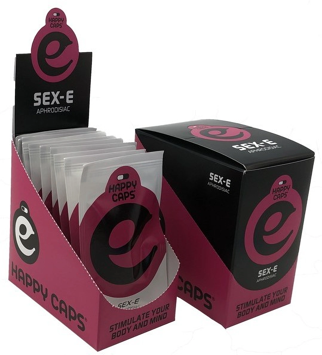 Happy Caps Sex E - Aphrodisiakum, Schachtel mit 10 Stück, 40 g
