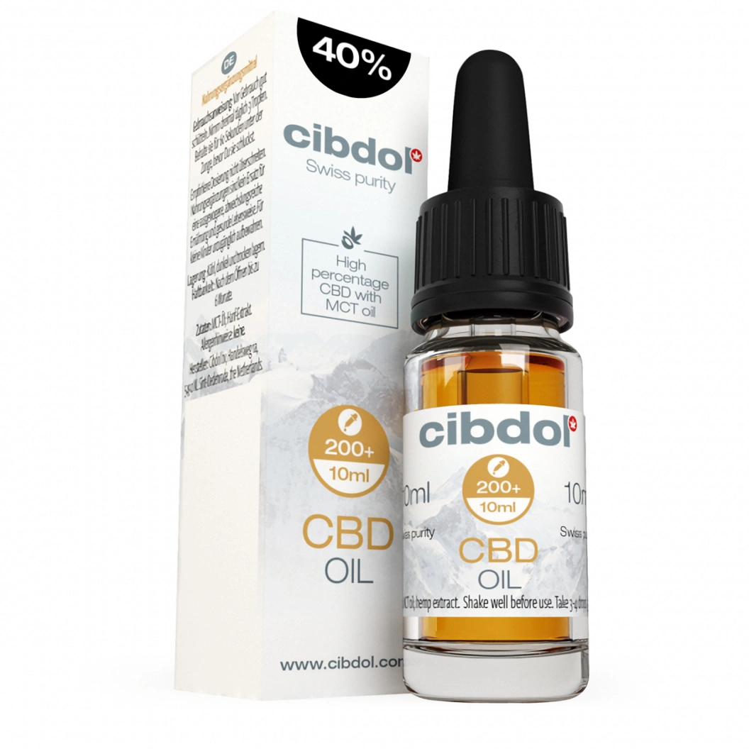 Cibdol CBD-olie 40%, 4000 mg, 10 ml