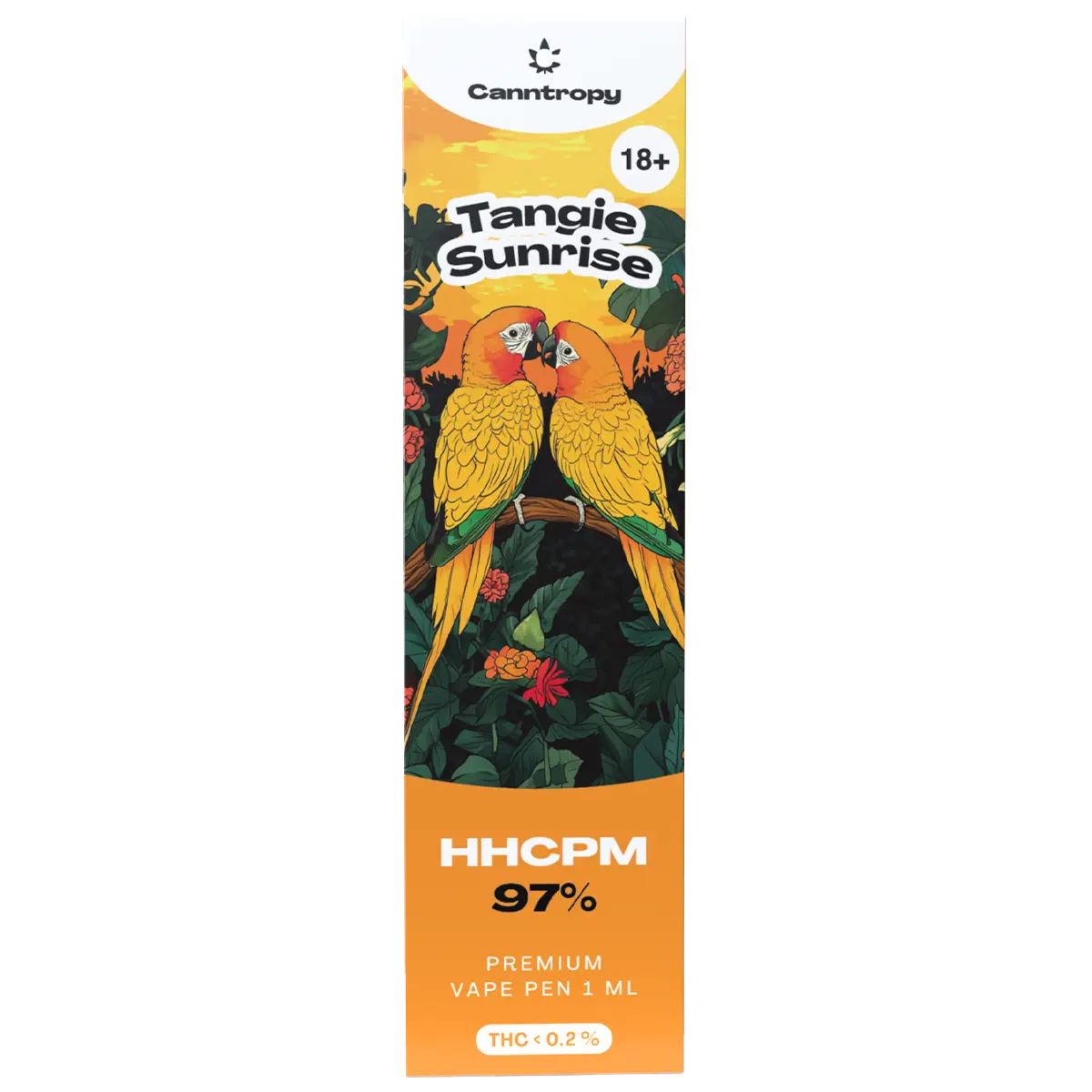 Canntropy HHCPM Vape Pen Tangie Sunrise, HHCPM 97% Qualität, 1 ml